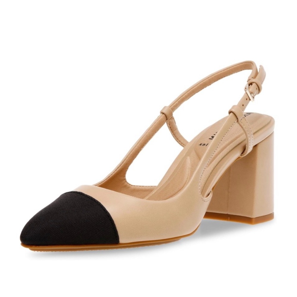 NIB Brooklyn Pointed Toe Slingback Heels
